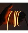 10m 9W/m Orange COB-LED-Streifen - 24V DC, IP20, 320 LED/m