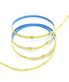 10m 9W/m Gelber COB-LED-Streifen - 24V DC, IP20, 320 LED/m