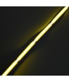 10m 9W/m Gelber COB-LED-Streifen - 24V DC, IP20, 320 LED/m