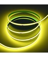 10m 9W/m Gelber COB-LED-Streifen - 24V DC, IP20, 320 LED/m