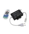 230V Funk-Dimmer - Inkl. Endkappe, für 230V (Slim COB), Memory-Funktion, max. 80 m