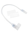 30 cm Verbindungsstück für 230V LED-Streifen (Slim COB) - Perfekt für Ecken, 230V