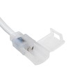 10 cm Verbindungsstück für 230V LED-Streifen (Slim COB) - Perfekt für Ecken, 230V