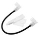 30 cm wasserdichtes Verbindungsstück für 230V LED-Streifen (Slim COB) - Perfekt für Ecken, Pfosten usw., 230V