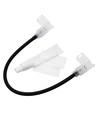 30 cm wasserdichtes Verbindungsstück für 230V LED-Streifen (Slim COB) - Perfekt für Ecken, Pfosten usw., 230V
