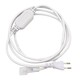 2m Stecker für 230V LED Strip (Slim COB) - Inkl. Endkappe, 230V