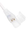 2m Stecker für 230V LED Strip (Slim COB) - Inkl. Endkappe, 230V