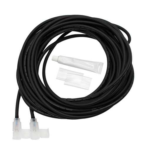 12 m wasserdichtes Verbindungsstück für 230V LED-Strip (Slim COB) - Ideal für Tore und Pforten, 230V