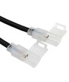 12 m wasserdichtes Verbindungsstück für 230V LED-Strip (Slim COB) - Ideal für Tore und Pforten, 230V