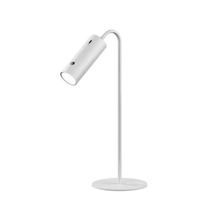 Wiederaufladbare 3-in-1 LED-Lampe - Magnetisch, weiß, dimmbar, inkl. Standfuß und 2 Stk. Montagehalterungen