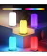 RGBIC+CCT LED Tisch/Nachttischlampe - Weiß, Touch-Steuerung, IP20 Innenbereich