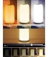 RGBIC+CCT LED Tisch/Nachttischlampe - Weiß, Touch-Steuerung, IP20 Innenbereich