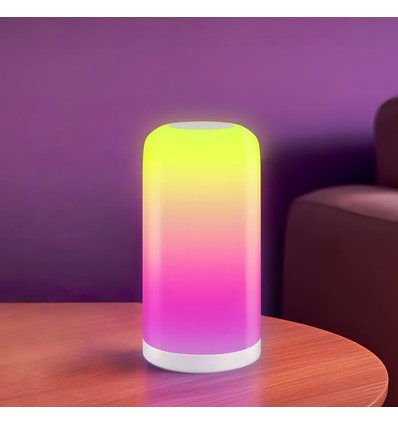 RGBIC+CCT LED Tisch/Nachttischlampe - Weiß, Touch-Steuerung, IP20 Innenbereich