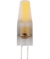 G4 1,5W dimmbare LED-Lampe, 12V - 140lm, COB, Mattglas, Warmweiß