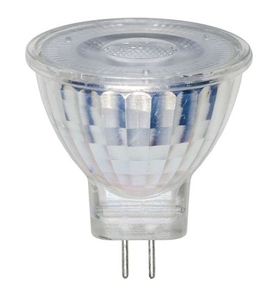 GU4 4,2W dimmbare LED-Lampe, 12V - MR11, Glas, 36°, 400lm, 2700K