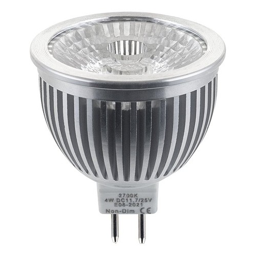 GU5.3 4W LED-Leuchtmittel - 12-30V, 325lm, 38°, MR16, 2700K