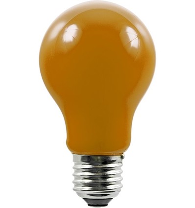 E27 1W LED-Filamentlampe - A60, Orange, Party Colour Premium