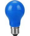 E27 1W LED Filament Lampe - A60, Blau, Party Colour Premium