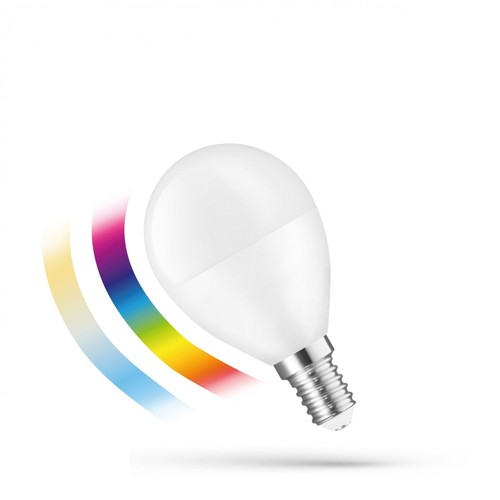 E14 4,9W Smart Home Tropfenlampe - P45, RGBW+CCT, Bluetooth, Easy Smart