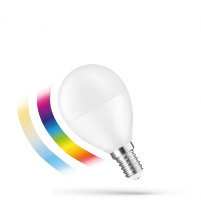 E14 4,9W Smart Home Tropfenlampe - P45, RGBW+CCT, Bluetooth, Easy Smart