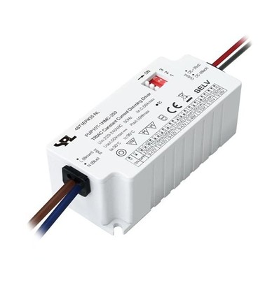 10W / 120-350mA dimmbarer LED-Driver - 9-42V, Triac, Konstantstrom