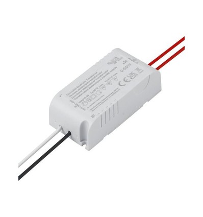 50W / 12V AC dimmbarer elektronischer Transformator - 0-50W, IP20