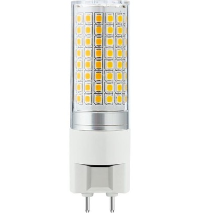 G12 11cm / 18W dimmbare LED-Lampe - 2000lm, 3000K, Klarglas