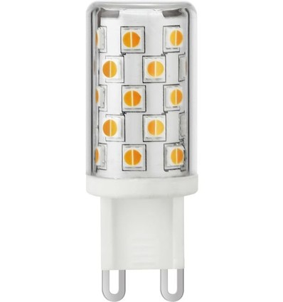 G9 4W dimmbare LED-Lampe - DimToWarm, 2200-3000K, 360lm, 4,9cm, Klarglas