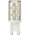 G9 4W dimmbare LED-Lampe - DimToWarm, 2200-3000K, 360lm, 4,9cm, Klarglas
