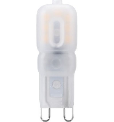 G9 2W LED-Lampe - 220lm, 4000K, Mattglas