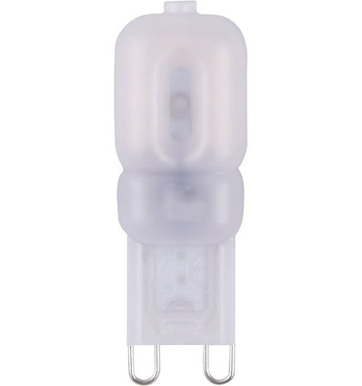G9 2W LED-Lampe - 4,8cm, 170lm, Mattglas, Warmweiß