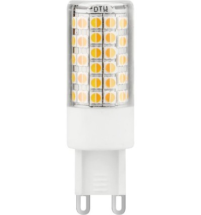 G9 5W DimToWarm LED-Lampe - 450lm, 2200-3000K, dimmbar, klar, 5,7cm