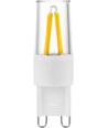 G9 2W dimmbare LED-Lampe - Filament, 5,2cm, 2700K, Klarglas