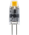 G4 1,1W LED-Lampe, 12V - 80lm, COB, dimmbar, 2200K, Klarglas