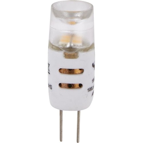 G4 1W LED-Lampe, 12V - 100lm, dimmbar, Klarglas, 2700K