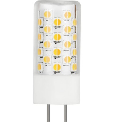 GY6.35 4,3W dimmbare LED-Lampe, 12V - DimToWarm, 4,6cm, 380lm, Klarglas