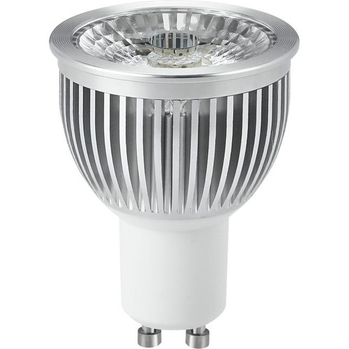 GU10 5W dimmbare LED-Lampe - 450lm, 2700K, 38°, Silberrand