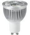 GU10 5W dimmbare LED-Lampe - 450lm, 2700K, 38°, Silberrand