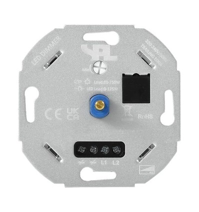 LED Dimmer 0-125W - Phasenan-/abschnitt, für Doppel-Taster