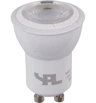 GU10 MR11 4W dimmbare LED-Lampe - 280lm, 3000K, 35°, Weiß
