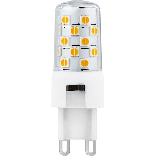 G9 3,4W dimmbares LED Leuchtmittel - 350lm, RA90, CCT Switch, 5,5cm, Klarglas