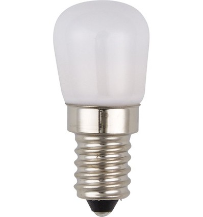 E14 2W LED-Röhrenlampe - 5,2cm, Opalglas, 3000K