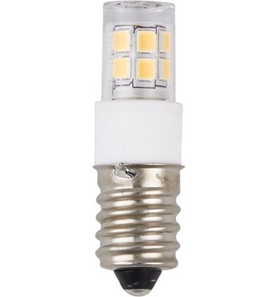E14 2W LED-Röhrenlampe - 4,7cm, 270lm, 2700K, Klarglas