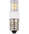 E14 2W LED-Röhrenlampe - 4,7cm, 270lm, 2700K, Klarglas