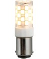 BA15d 3,5W LED-Röhre - 5,2cm, 380lm, Klarglas, 3000K