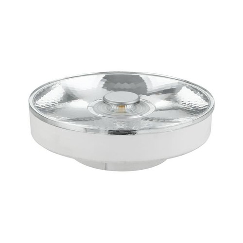 GX53 10W dimmbare LED-Lampe - 820lm, 10°, 3000K, Klarglas