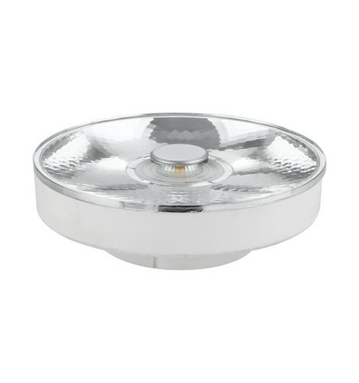 GX53 10W dimmbare LED-Lampe - 820lm, 10°, 3000K, Klarglas