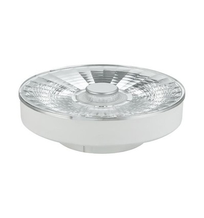 GX53 10W dimmbare LED-Lampe - 820lm, 30°, 3000K, Klarglas