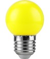E27 1W LED Tropfenlampe - G45, Gelb, 50lm, Party Colour