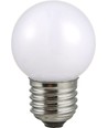 E27 2W LED Tropfenlampe - G45, 100lm, Opalglas, 3000K
